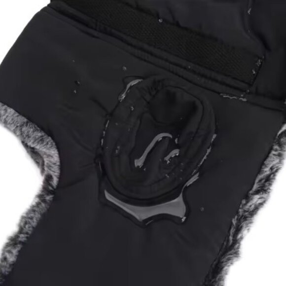 Winter Trapper Hat Men Women | Waterproof Fur Ushanka Ear Flap Ski Snow Cap - Picture 4 of 8